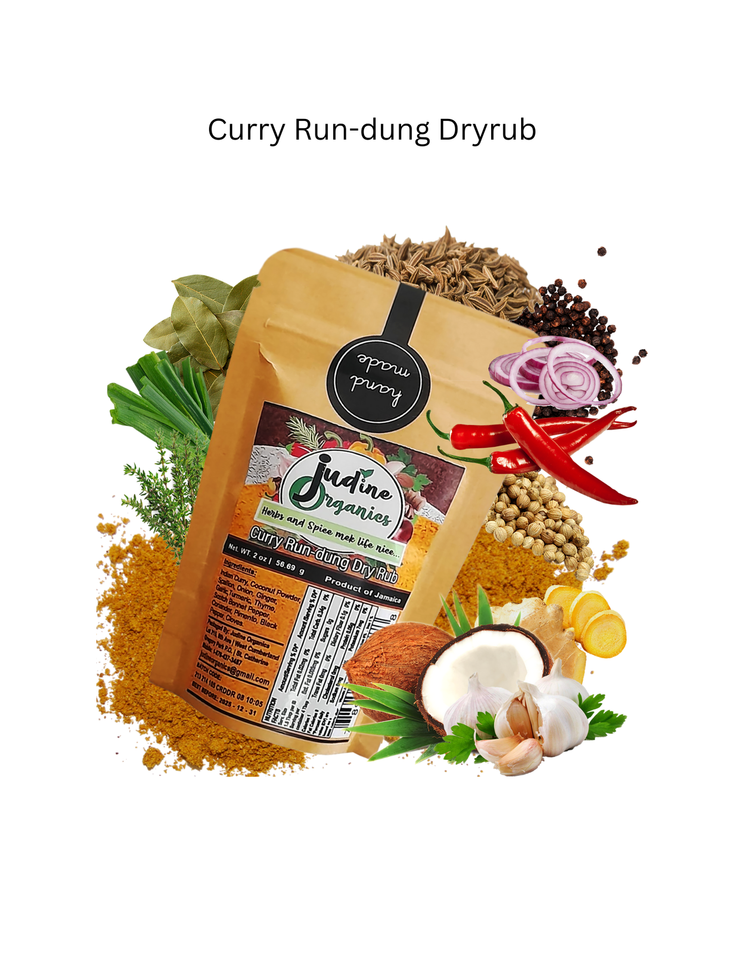 Curry Run-dung Dryrub Spice