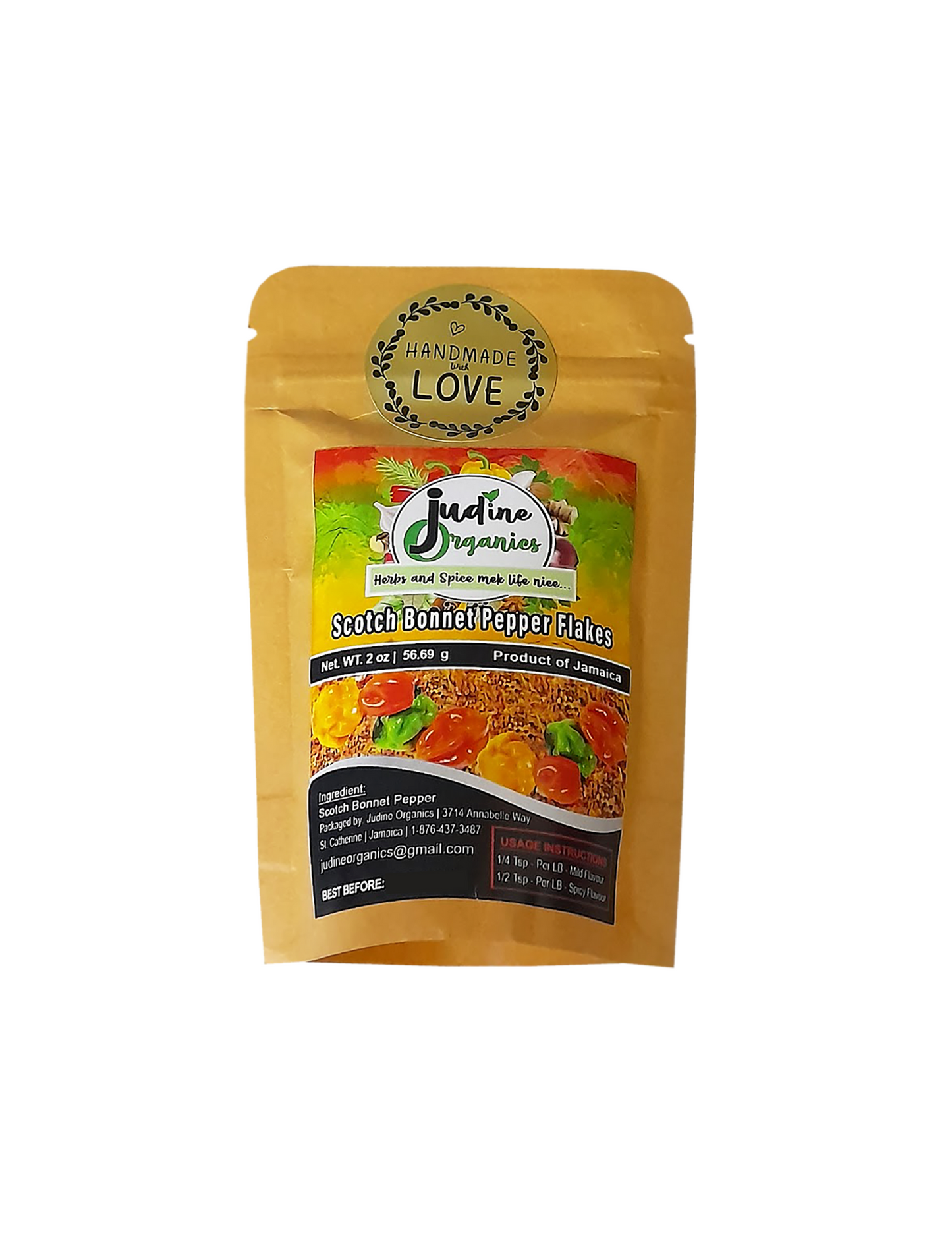 Scotch Bonnet Pepper Flakes