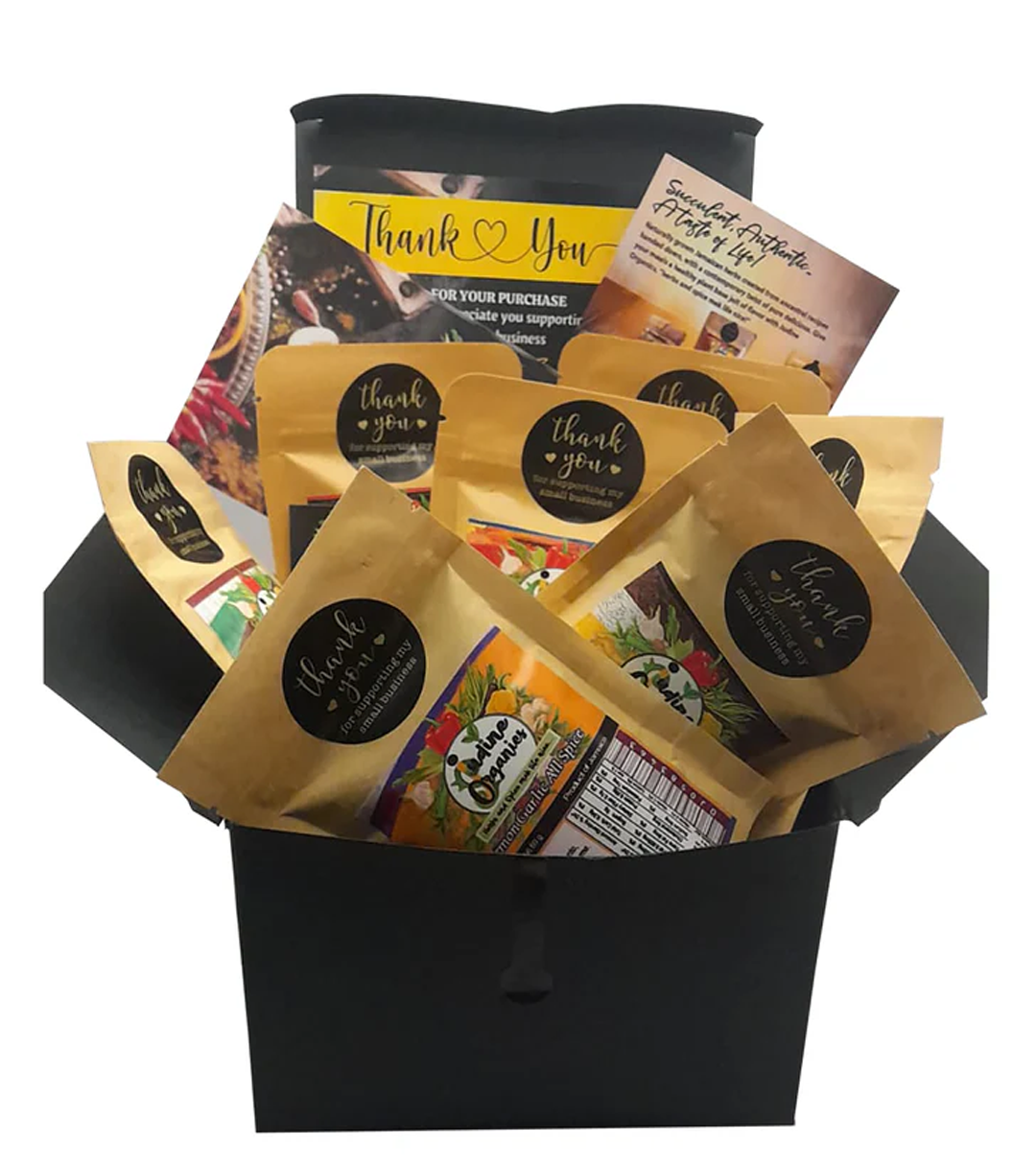 Seven Flavors Pouch Set Gift box