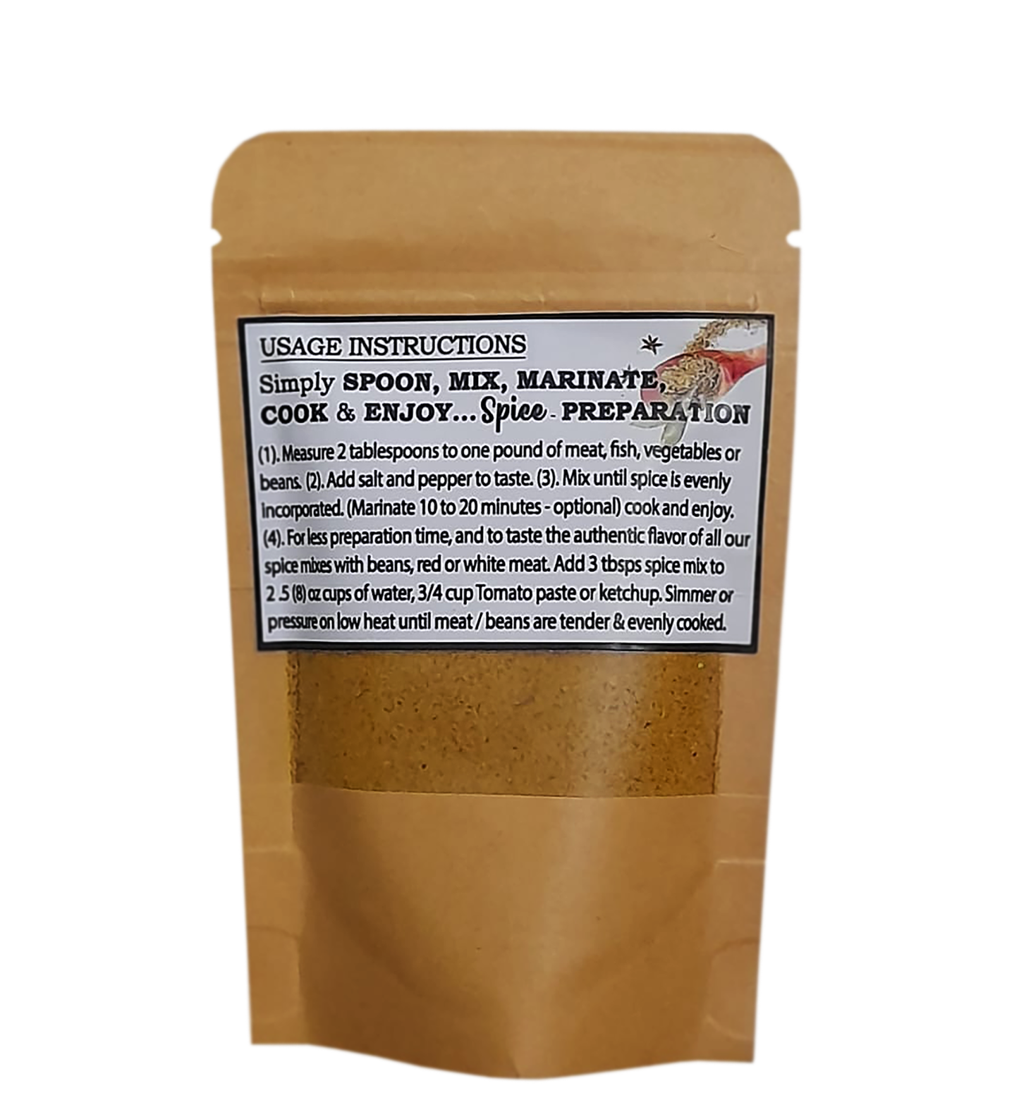Curry Run-dung Dryrub Spice