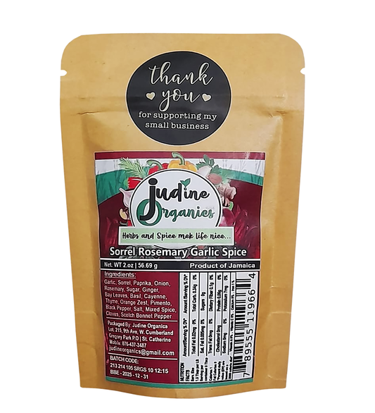 Sorrel Rosemary Garlic Spice