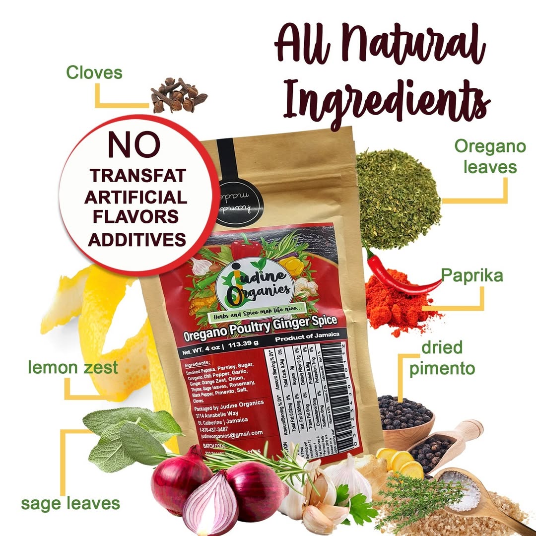 Oregano Poultry Ginger Spice